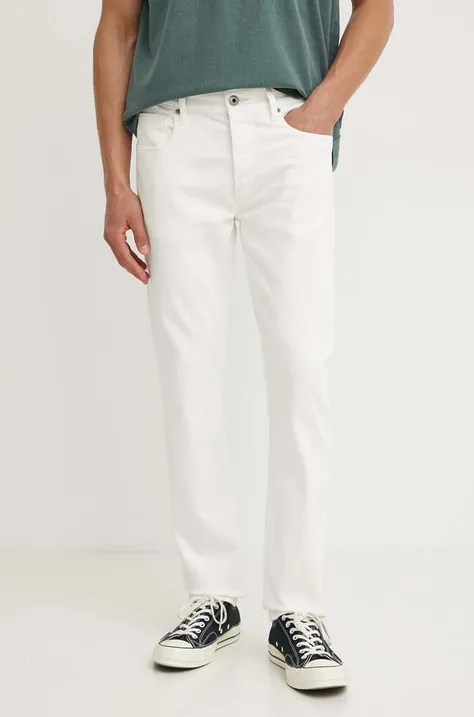Τζιν παντελόνι G-Star Raw χρώμα: άσπρο, 51001-D552