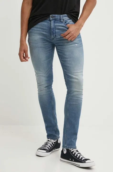 HUGO jeansy 734 męskie kolor niebieski 50517524