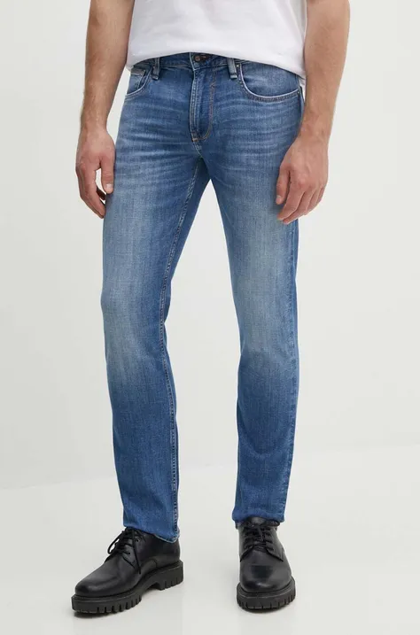 Guess jeans FINNELY uomo colore blu M4YAS2 D5DI1