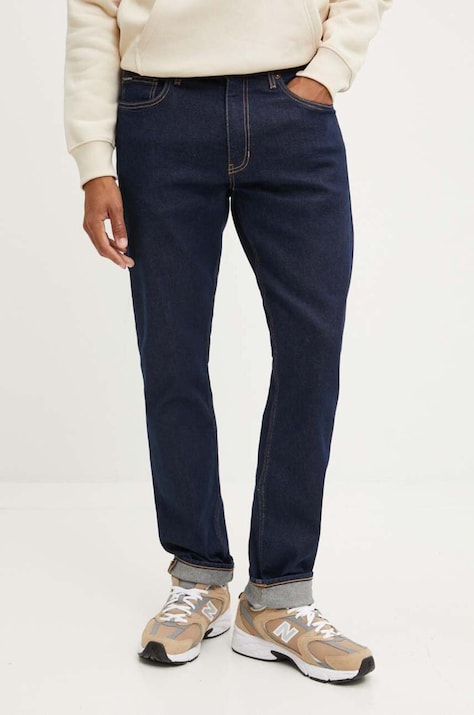 Guess Jeans jeansi barbati, culoarea albastru marin, M4YA1C D5DM5
