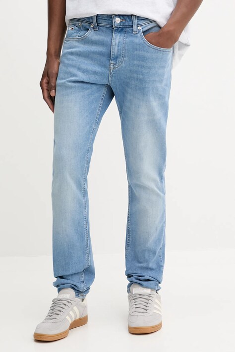 Tommy Jeans jeansy męskie kolor niebieski DM0DM20174