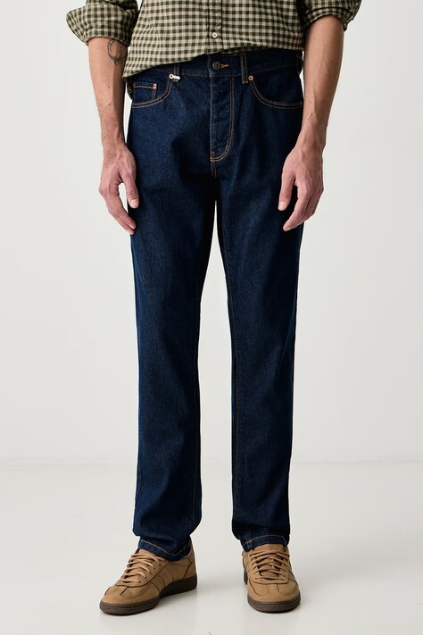 United Colors of Benetton Jeansy straight męskie niebieskie 4IPC57B88