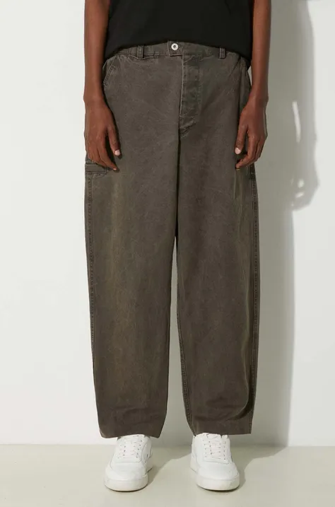 Τζιν παντελόνι Kenzo Tapered Workwear Pant FE65PA3659GK.92