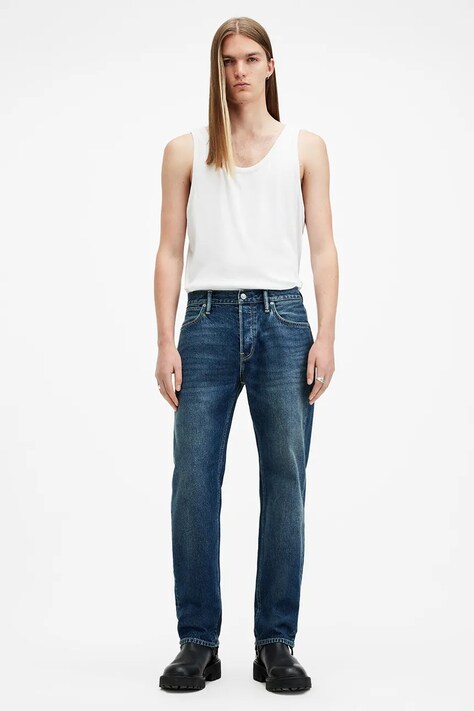 Хлопковые джинсы AllSaints REID M025EB