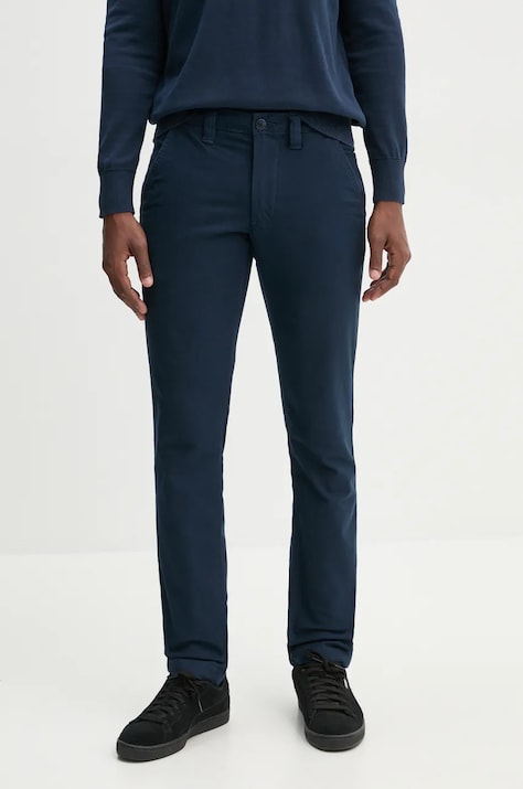 Брюки Timberland мужские цвет синий фасон chinos TB0A6V324331