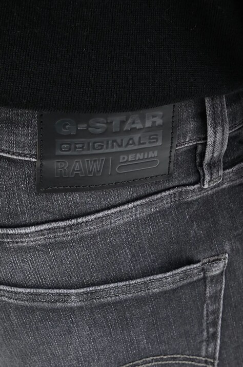 Джинси G-Star 3301 Slim — AW24-SJM0HW, сірий — фото 4
