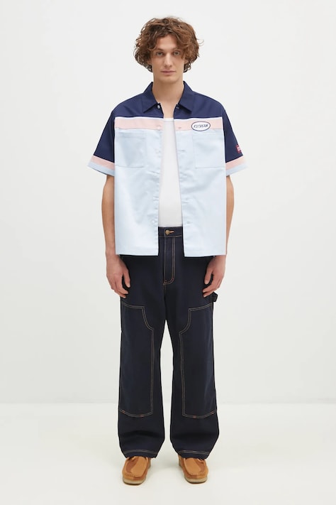 Джинси ICECREAM Canvas Carpenter Pant — AW24-SJM0I2, темно-синій — фото 4