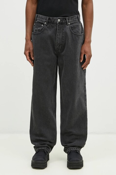 thisisneverthat jeansi Relaxed Jeans barbati TN243DPA5P02