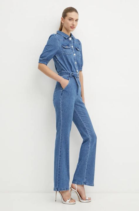 Morgan jumpsuit di jeans PCHICA colore blu  PCHICA