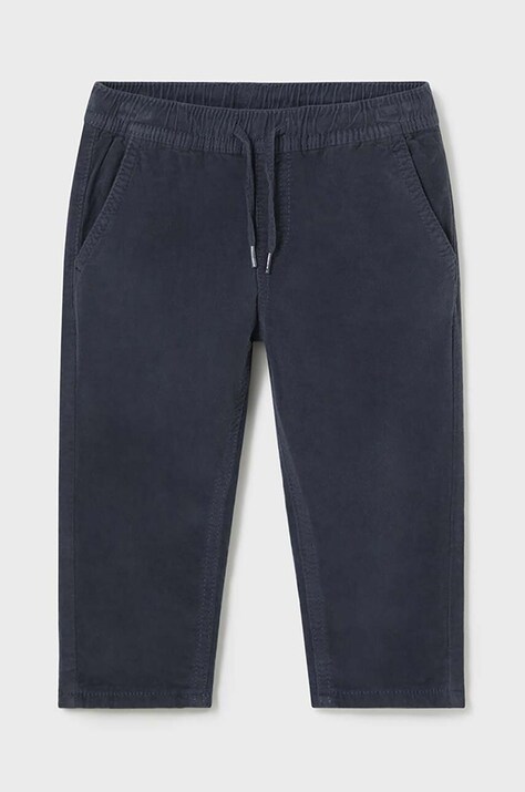Mayoral pantaloni copii culoarea albastru marin, neted, 2537