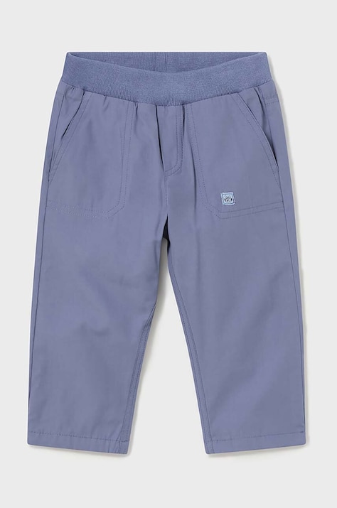 Mayoral pantaloni copii gładkie na podszewce culoarea gri, neted, 2539