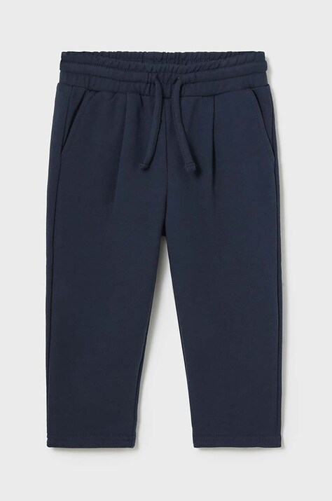 Mayoral pantaloni copii culoarea albastru marin, neted, 2543