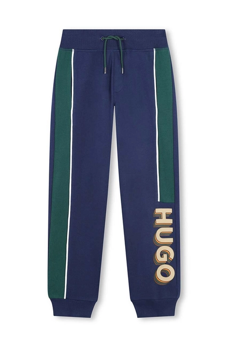 HUGO pantaloni tuta bambino/a colore blu navy G00183