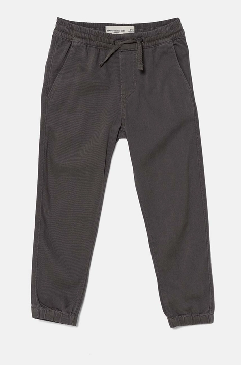 Abercrombie & Fitch pantaloni per bambini colore grigio KI230-4018