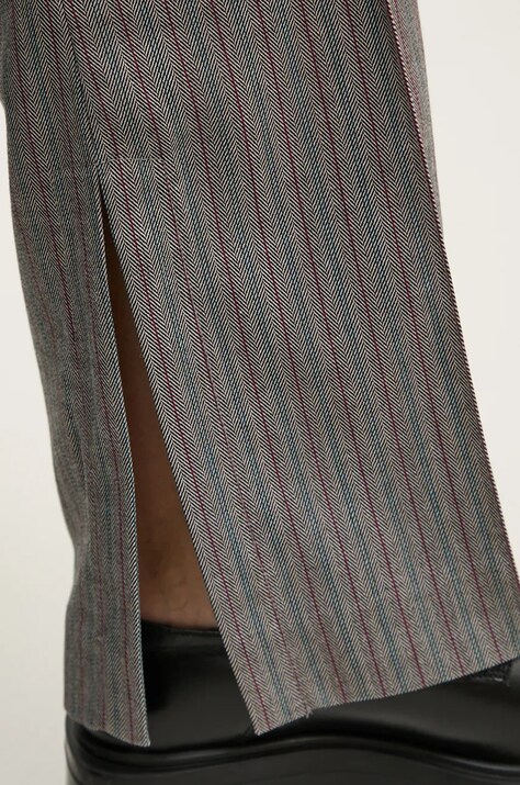 Штани Remain Herringbone Slim Pants — AW24-SPD06B, сірий — фото 5