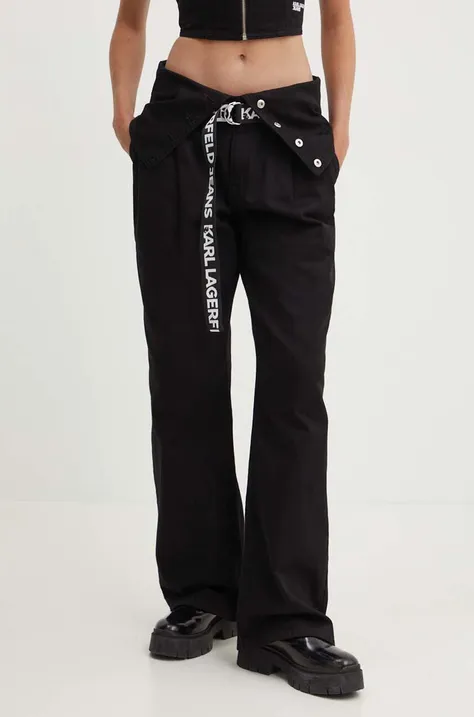 Karl Lagerfeld Jeans jeansy damskie medium waist 245J1110