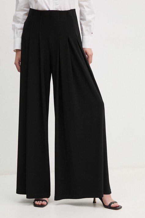 Joseph Ribkoff pantaloni de trening culoarea negru, neted, 244151