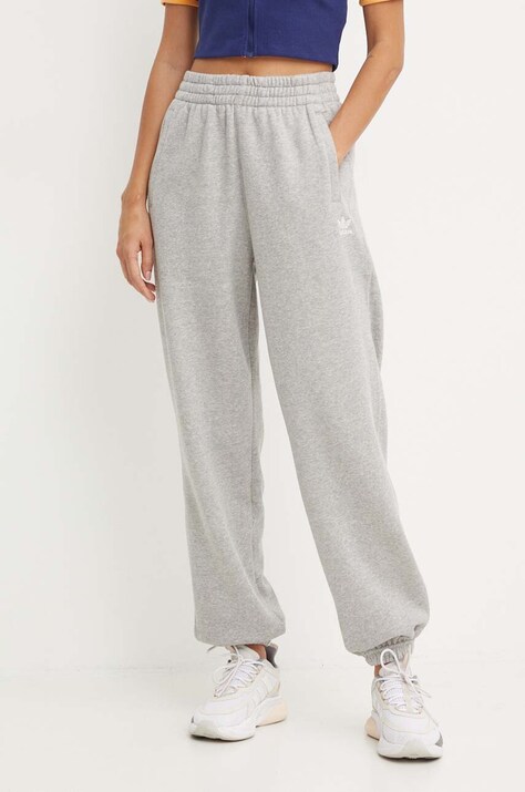 Спортивні штани adidas Originals колір сірий меланж IY9638