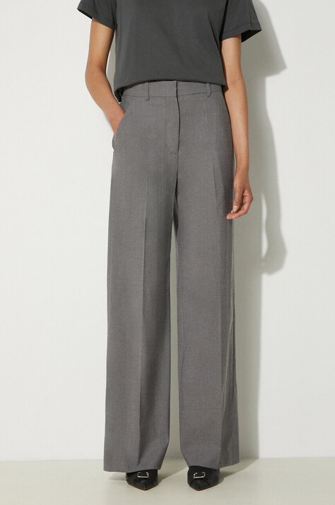Вовняні штани Kenzo Cool Wool Wide Pants — фото 4