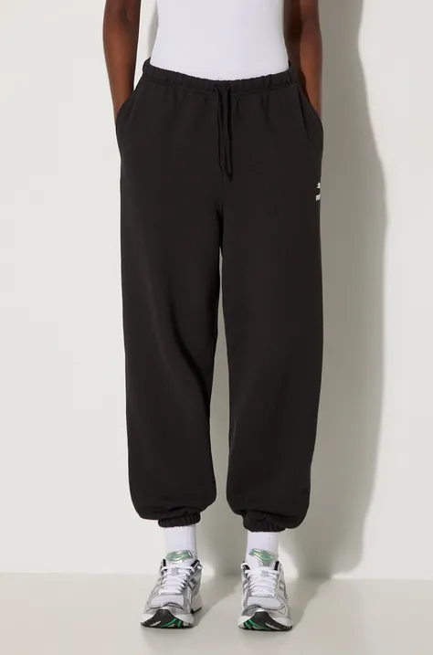 Βαμβακερό παντελόνι Puma Better Classics Sweatpants χρώμα: μαύρο, 624234