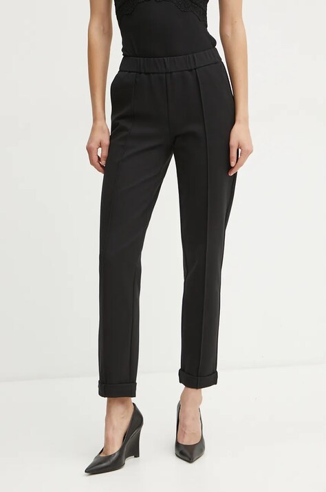 Marciano Guess pantaloni de trening JODY culoarea negru, drept, high waist, 4BGB22 6375Z