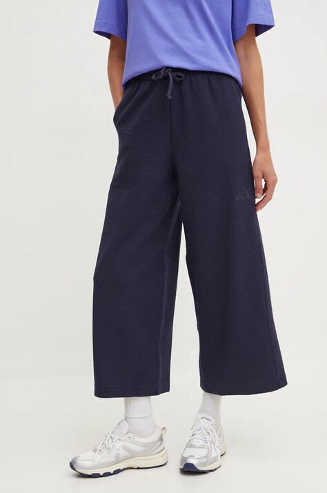 adidas pantaloni de trening All SZN culoarea albastru marin, neted, IW1030