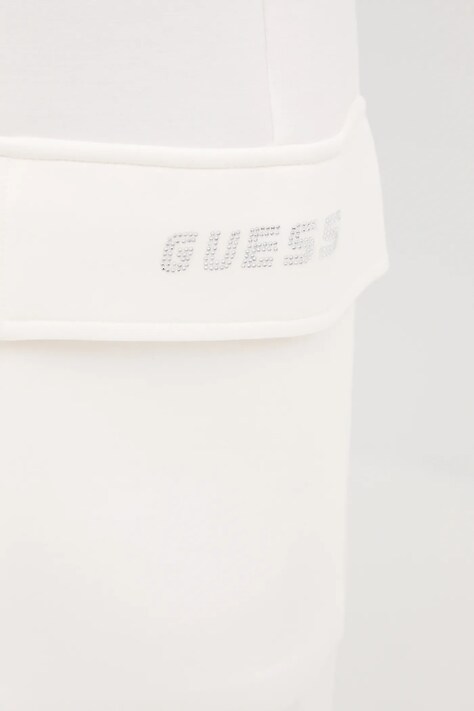 Спортивні штани Guess CECILIA — AW24-SPD0NJ, бежевий — фото 4