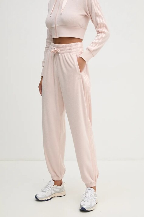 adidas Originals Femme Galore Jogger pantaloni della tuta rosa con applicazioni JN3008