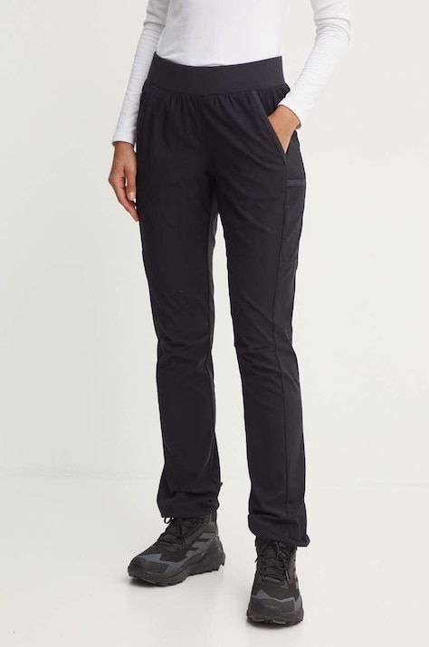 Columbia pantaloni de exterior Leslie Falls culoarea negru, 2087034