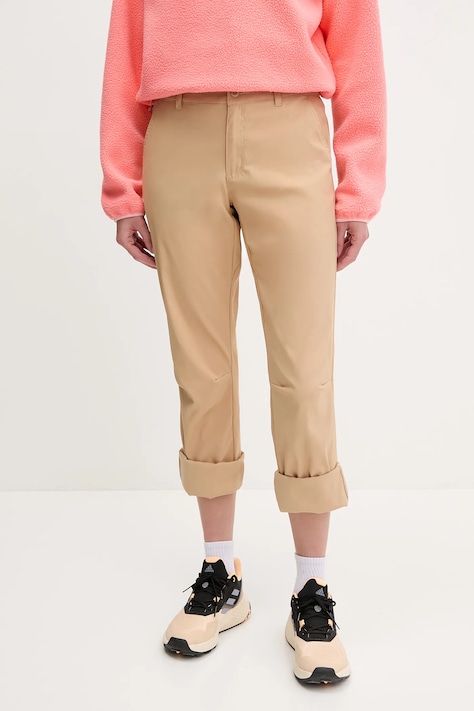 Outdoorové kalhoty Columbia Leslie Falls černá barva, 2087083