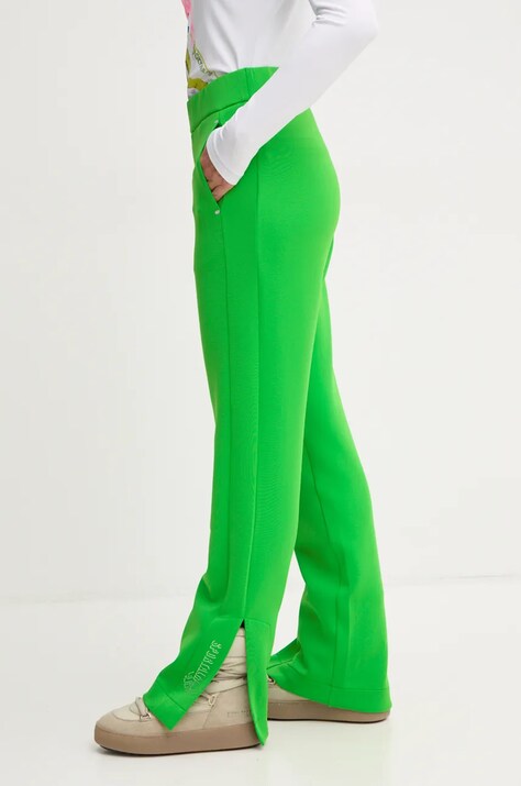 Sportalm pantaloni Columbus femei, culoarea verde, 1826503665
