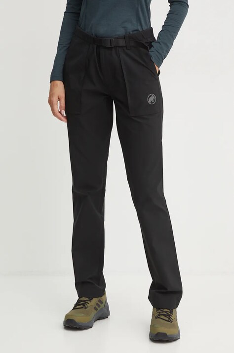 Παντελόνι Mammut Mountain Tough χρώμα: μαύρο, 1022.02430