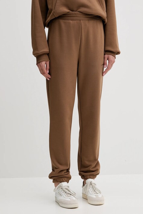 La Mania pantaloni de trening LYN culoarea gri, uni, LYN