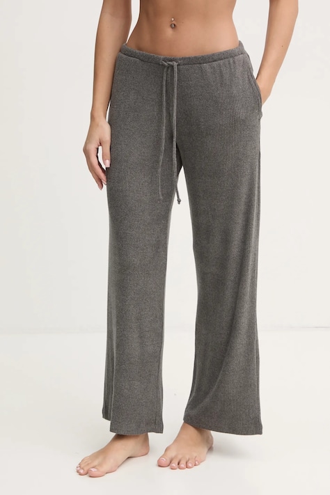 Hollister Co. pantaloni de trening culoarea gri, uni, KI346-4046