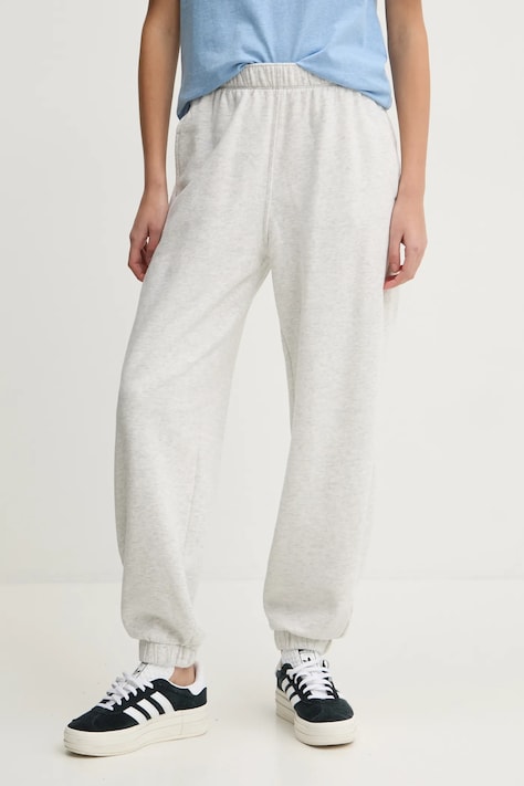 Hollister Co. legginsy damskie kolor szary melanżowe KI347-3045