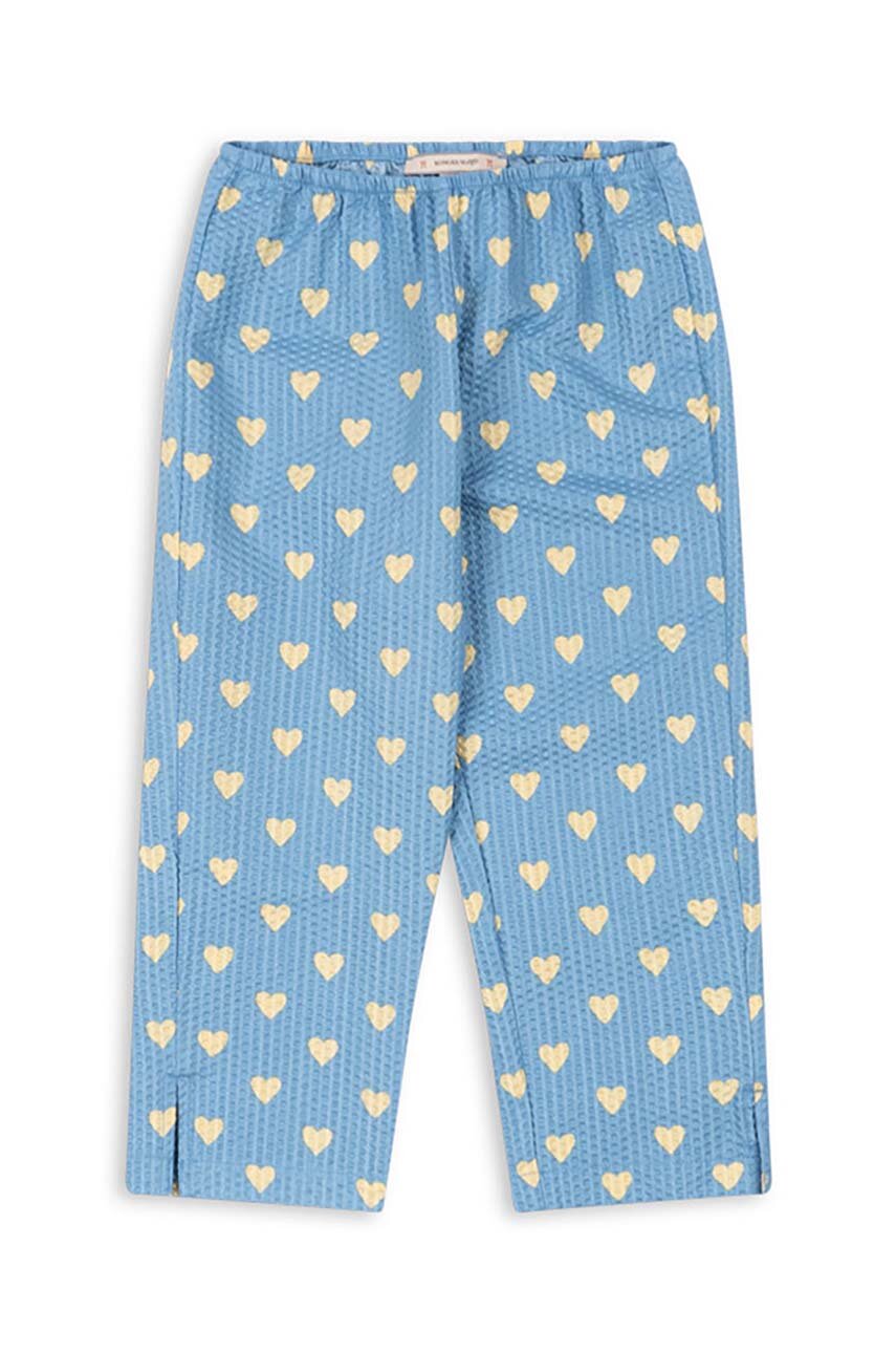 Dječje pamučne hlače Konges Sløjd VIDA PANTS GOTS s uzorkom, KS101727