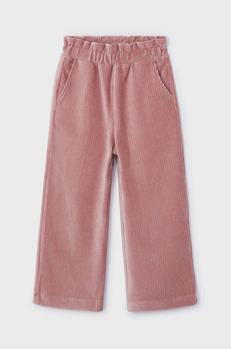 Mayoral pantali velluto a coste bambini colore rosa 4544