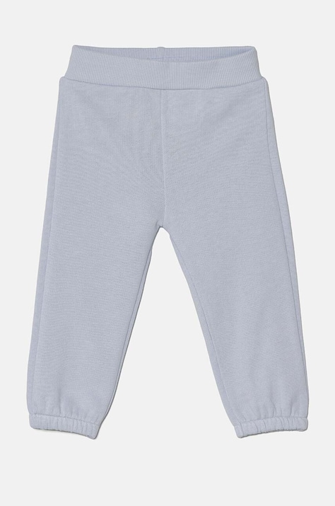 Detské bavlnené tepláky United Colors of Benetton s nášivkou, 3J70AF01T