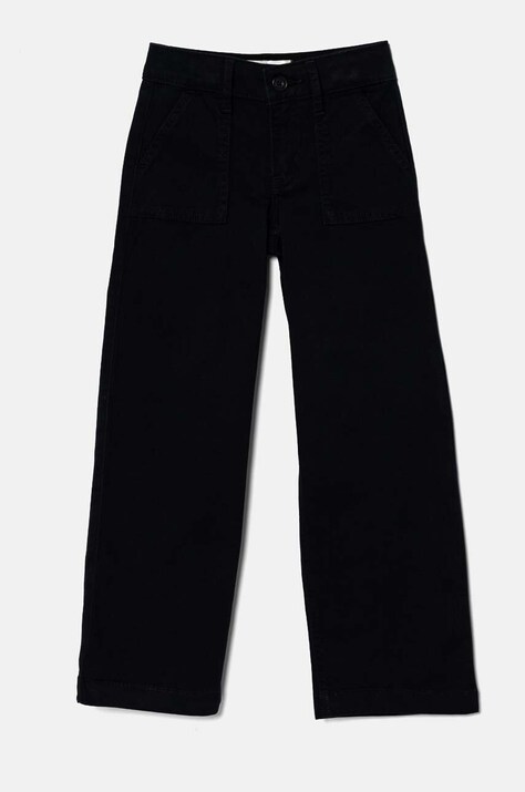 Otroške hlače Abercrombie & Fitch siva barva, KI256-4061