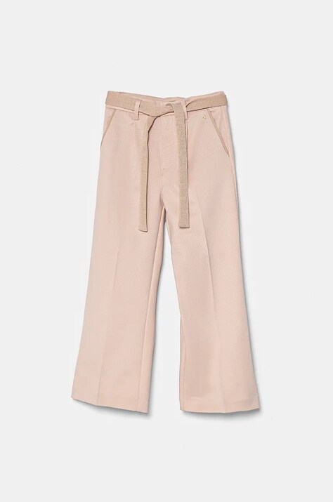 United Colors of Benetton pantaloni per bambini colore rosa 461BCF042