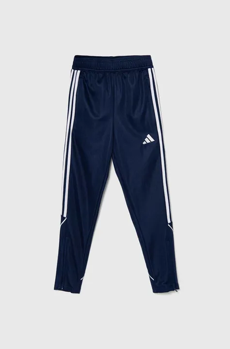 Детские спортивные штаны adidas Performance TIRO23 L PNT цвет синий с аппликацией HS3544