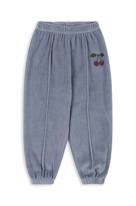 Konges Sløjd gyerek melegítőnadrág WALLY SWEAT PANTS GOTS sima, KS101732