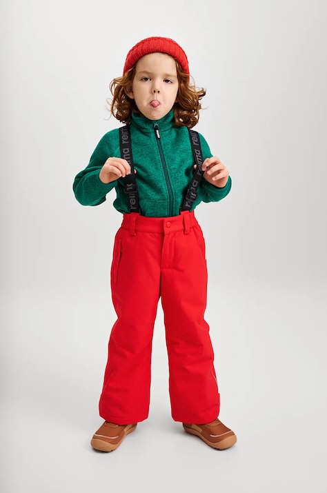 Дитячі лижні штани Reima Loikka колір червоний 5100114A