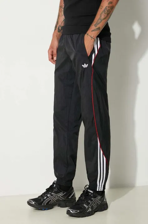 Παντελόνι φόρμας adidas Originals Premium Track Pant χρώμα: μαύρο, IX7347