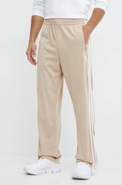 adidas Originals pantaloni della tuta Adicolor Classics Firebird colore beige con applicazione IY9894