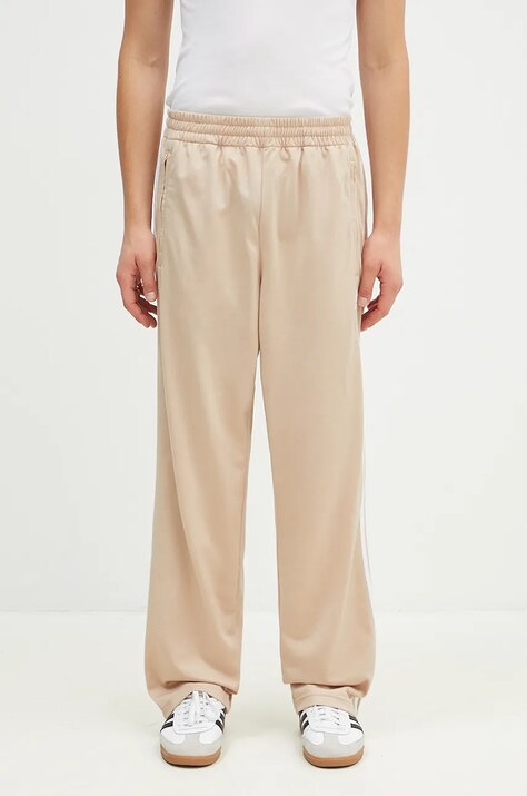 adidas Originals spodnie dresowe Adicolor Classics Firebird kolor beżowy z aplikacją IY9894