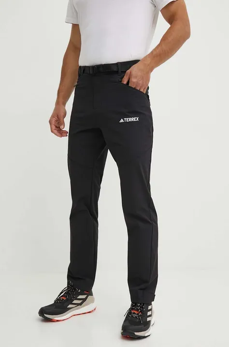 Outdooor hlače adidas TERREX Xperior črna barva, IQ1401