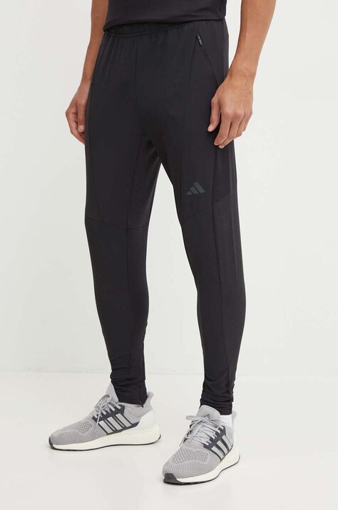 Παντελόνι προπόνησης adidas Performance Designed for Training χρώμα: μαύρο, IY1123