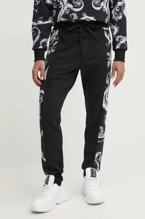 Памучен спортен панталон Versace Jeans Couture с десен 77GAA3C0 FS161