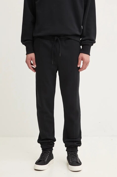 Kalhoty PS Paul Smith pánské, černá barva, hladké, M2R.339YE.N22126
